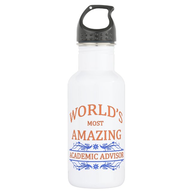 Academic Advisor 532 Ml Water Bottle (Front)