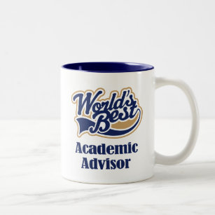 Academic Advisor Gift Two-Tone Coffee Mug