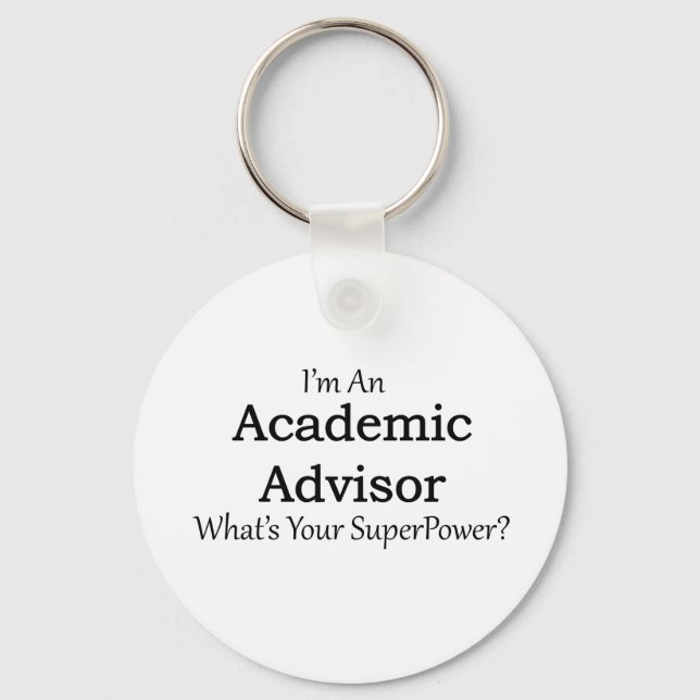 Academic Advisor Key Ring (Front)