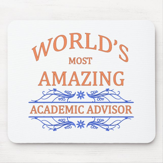 Academic Advisor Mouse Mat (Front)