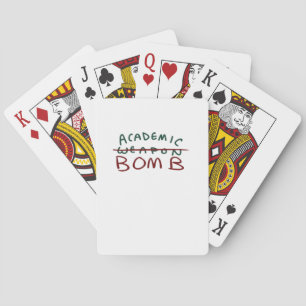Academic Bomb Oversized Playing Cards
