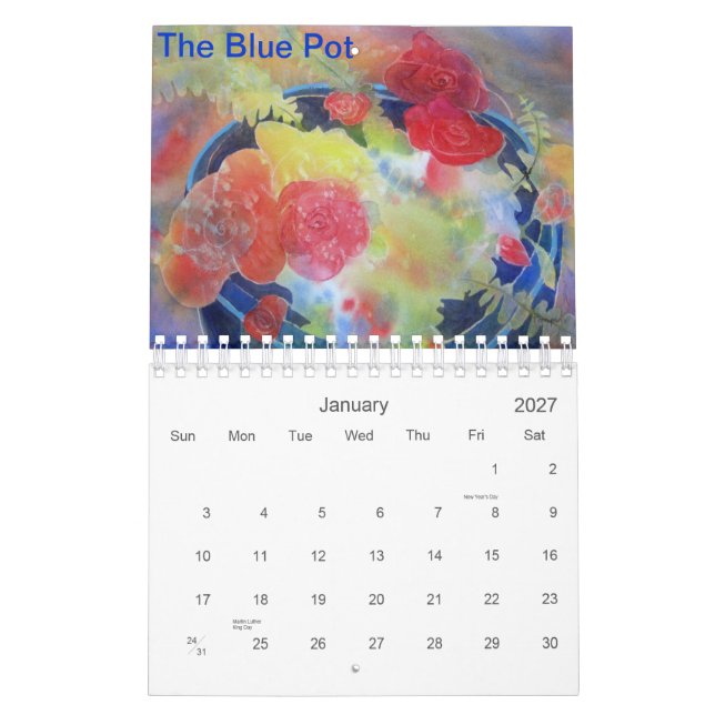 Academic Calendar (Jan 2027)