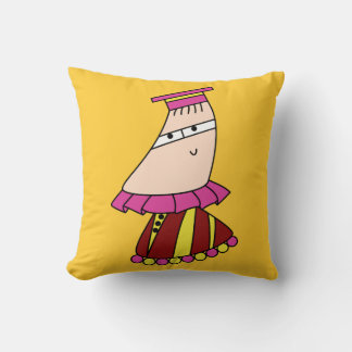 Academic dress kawaii cartoon character pillows