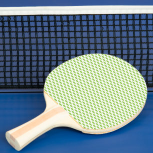 Academic Green Pattern for Success Ping Pong Paddle