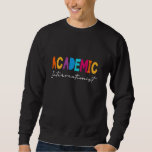 Academic Interventionist Reading Math Title One Te Sweatshirt<br><div class="desc">Academic Interventionist Reading Math Title One Teacher Crew</div>