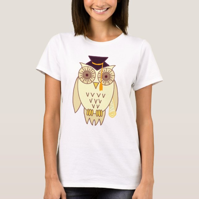 Academic Owl T-Shirt (Front)