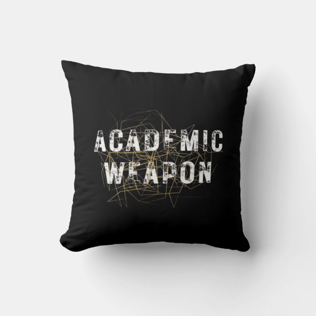 Academic Weapon - Inspirational Oversized - Back t Cushion (Front)
