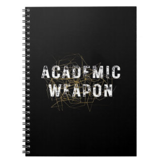 Academic Weapon - Inspirational Oversized - Back t Notebook