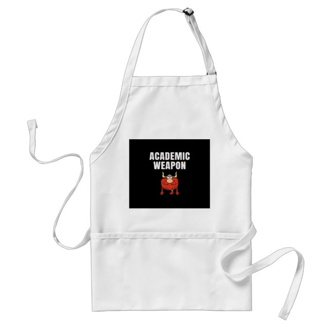 Academic Weapon - Inspirational Oversized Chill  Standard Apron (Front)