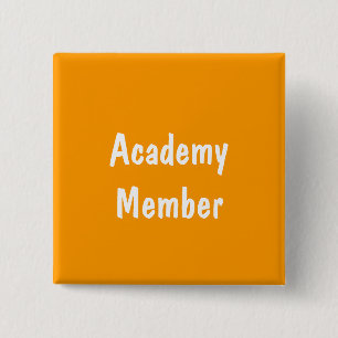 Academy Member 15 Cm Square Badge