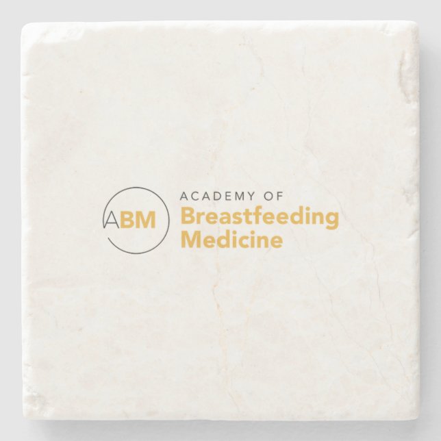 Academy of Breastfeeding Medicine Stone Coasters (Front)