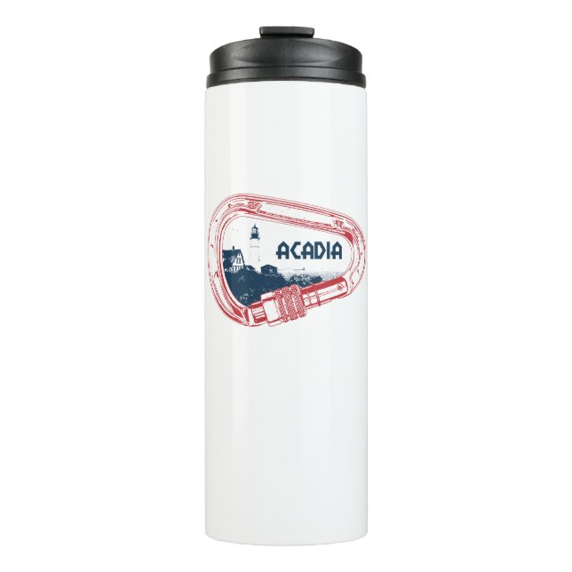 Acadia Climbing Carabiner Thermal Tumbler (Front)
