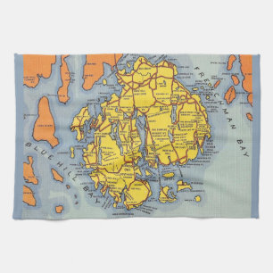 Acadia - Mt Desert Island  Tea Towel