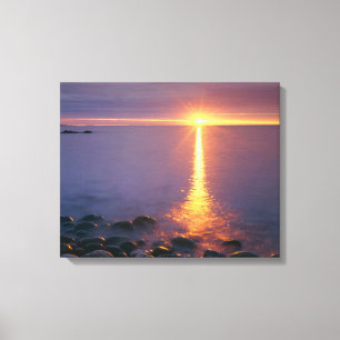 Acadia National Park  Atlantic Ocean Maine Canvas Print