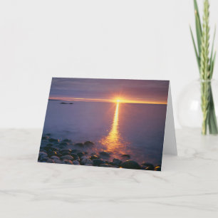 Acadia National Park Atlantic Ocean Maine Card