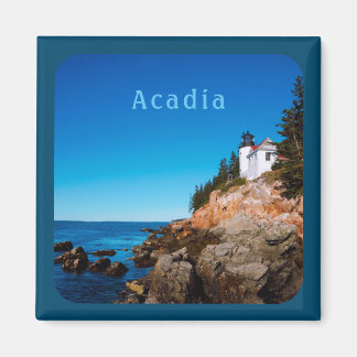 Acadia National Park Bass Harbour Lighthouse Magnet