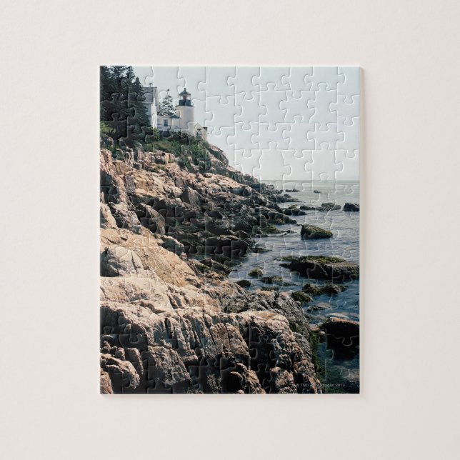 Acadia National Park , Bass Harbour , Maine Jigsaw Puzzle (Vertical)