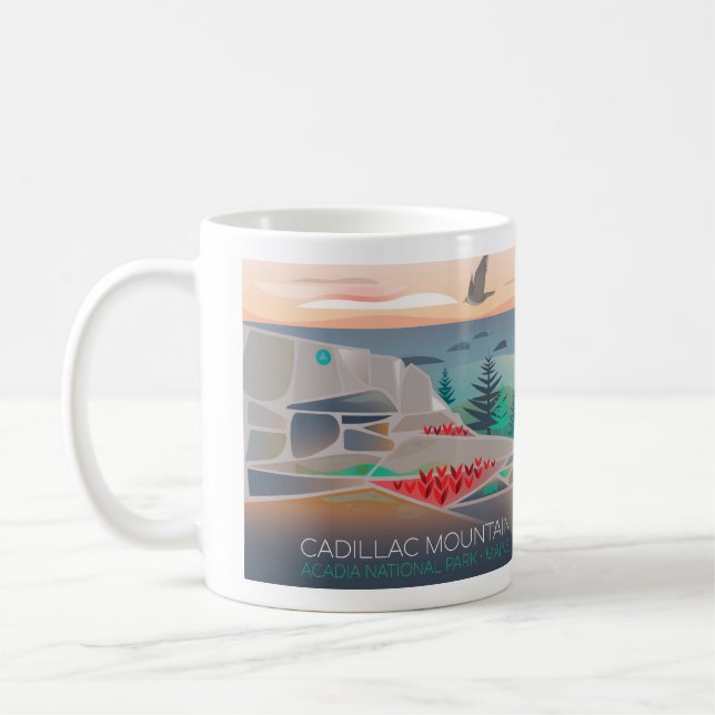 Acadia National Park, Cadillac Mountain Mug (Left)