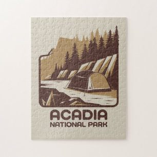 Acadia National Park Camping Adventure Jigsaw Puzzle