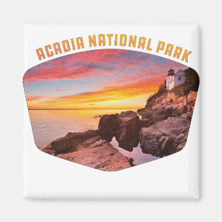 Acadia National Park coast & lighthouse Mount Magnet