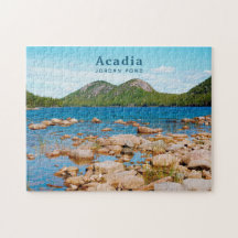 Acadia National Park Custom Photo Jordan Pond