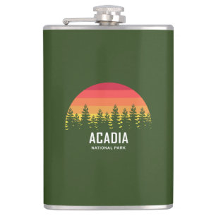 Acadia National Park Hip Flask