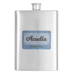 Acadia National Park Hip Flask
