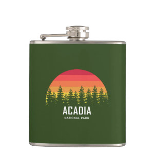 Acadia National Park Hip Flask