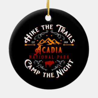 ACADIA NATIONAL PARK HOLIDAY ORNAMENT