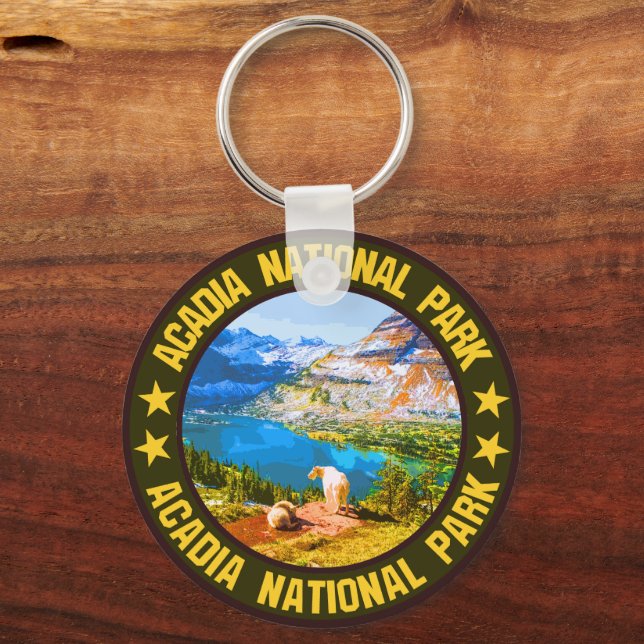Acadia National Park                               Key Ring (Front)