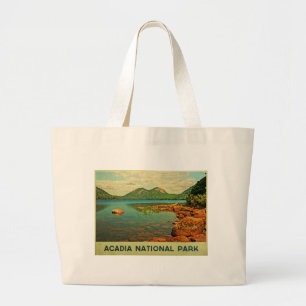 Acadia National Park Large Tote Bag