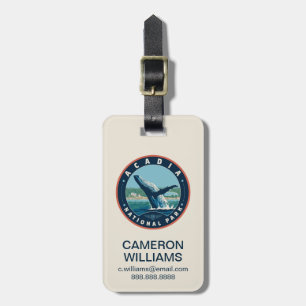 Acadia National Park Luggage Tag
