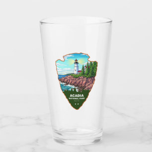 Acadia National Park Maine Arrowhead Glass