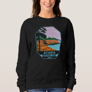 Acadia National Park Maine Bar Harbour Vintage  Sweatshirt