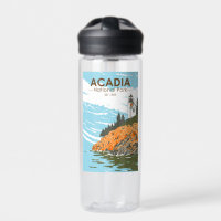 Acadia National Park Maine Bar Harbour Vintage