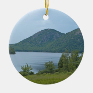 Acadia National Park Maine Ceramic Tree Decoration