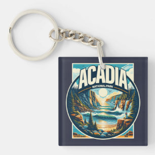 Acadia National Park Maine Key Ring