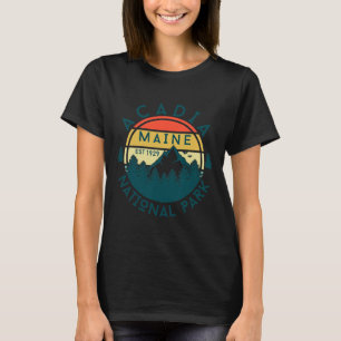 Acadia National Park Maine Mountains Nature Hiking T-Shirt