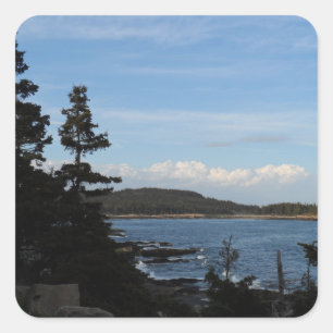 Acadia National Park, Maine Square Sticker
