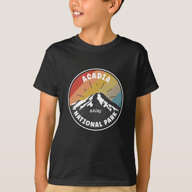 Acadia National Park Maine T-Shirt (Front)