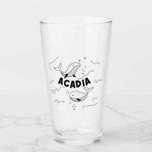 Acadia National Park Maine Whales Glass