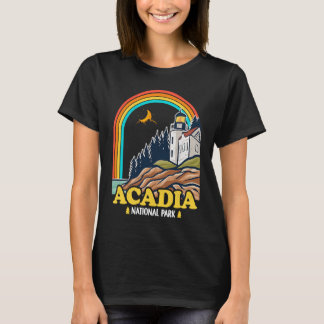 Acadia National Park Mountain Trails Nature Campin T-Shirt