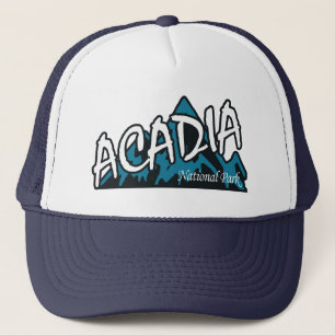 Acadia National Park Mountains Trucker Hat