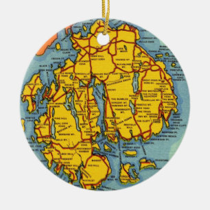 Acadia National Park - Mt Desert Is Ornament
