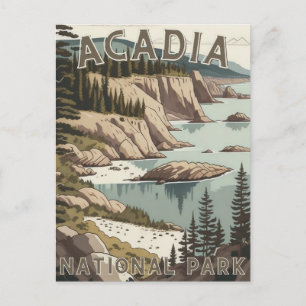 Acadia National Park Postcard