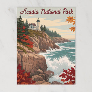 Acadia National Park Postcard