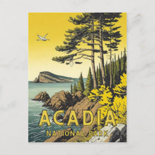 Acadia National Park Postcard