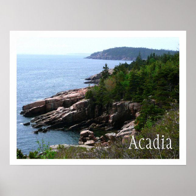 Acadia National Park Poster (Front)