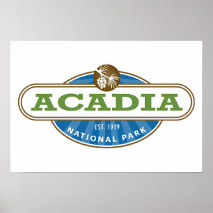 Acadia National Park Poster