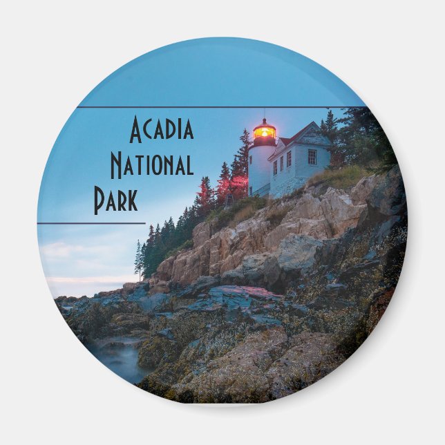 Acadia National Park Souvenir  Magnet (Front)